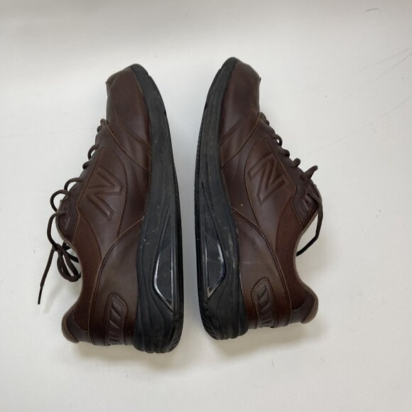 New Balance 928V3 Comfort Walking Shoes Mens 14 EE Wide Brown Leather RollBar - Picture 9 of 15